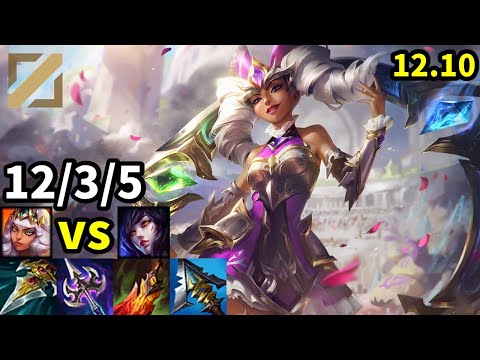 Qiyana Mid vs Ahri - KR Challenger | Patch 12.10