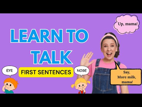 First Sentences with Ms. Rachel | Learn to Talk | Toddler Speech Delay | Speech Practice Video