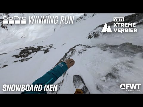 Jonathan Penfield Snowboard Men GoPro POV Winning Run I 2024 YETI Xtreme Verbier