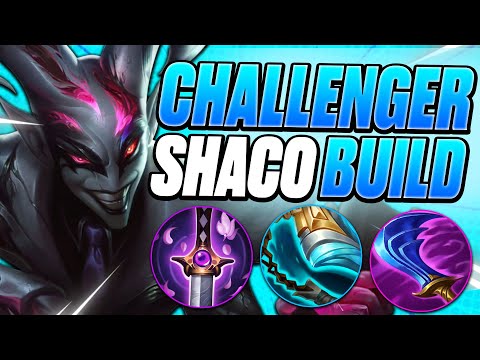RANK 1 SHACO WORLD TRYHARDING IN CHALLENGER