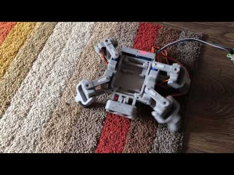 YouTube Thumbnail for SMARS, Quad Robot walking