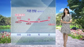 [날씨] 당분간 여름 더위 계속…내륙 소나기, 남부 비 / 연합뉴스TV (YonhapnewsTV)
