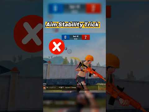 Horizontal Swipe Aim Stability Trick | Tips and Tricks | BGMI / PUBG MOBILE #bgmi #pubg #shorts