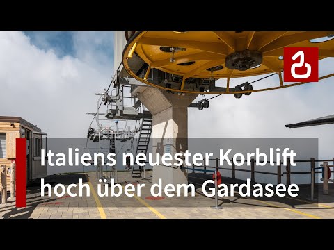 Prada - Costabella | Die Korblift-Wiederauferstehung in Italien | Seilbahn Gardasee - Monte Baldo