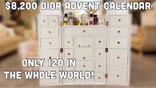 $8,200 Dior Advent Calendar🌟🎄 ONLY 120 Pieces In The Whole World (ASMR & Music, No Talking)