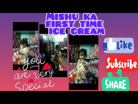 Turi ice cream kha ke #khush hoge ji# #ice cream LOVER#