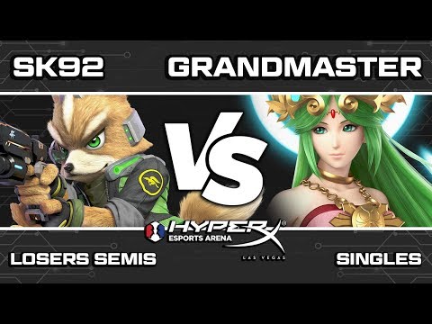 Wednesday Whiffs: SK92 (Fox) vs Grandmaster (Palutena/Robin) - Losers Semis