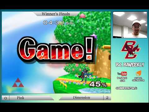 BC Biweekly 17: Winner's Finals - Pink (Sheik) vs. Dimension (Marth)