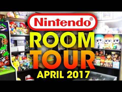 INSANE NINTENDO ROOM TOUR! (April 2017)