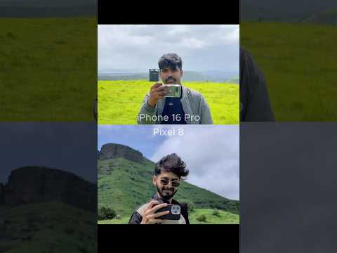 35,000 VS 1,20,000 || iPhone 16 pro and Pixel 8👾📸 #iphone #googlepixel #pixel