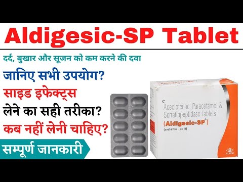 Aldigesic sp tablets, 100 mg