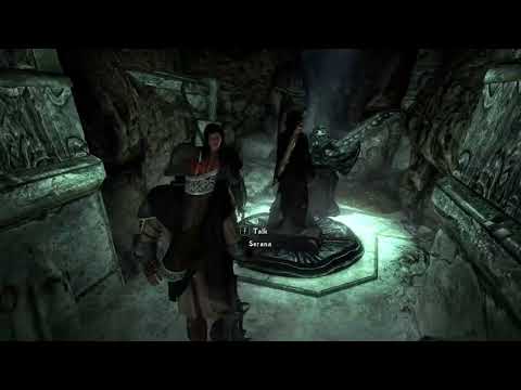""When you bring serana to alter of molag bal""|| Skyrim
