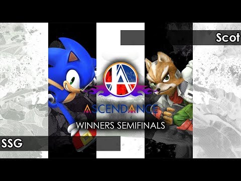 Smash 4: SSG (Sonic) V Sinai | Scot (Fox) - Ascendance 87 Tournament SSB4