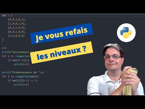 Algorithme et mathématiques Généralités sur les matrices