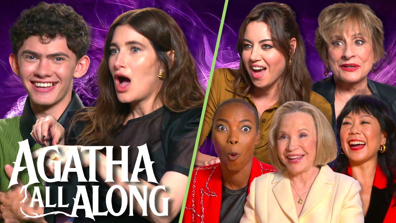 Agatha All Along Cast Take On A Chaotic Mystery Interview