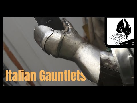 How to make 15th century Mitten Gauntlets