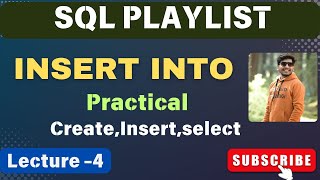 4. INSERT Statement in SQL | SQL Tutorial