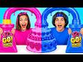 Pink VS Blue Cake Decorating Challenge By 123GO GOLD