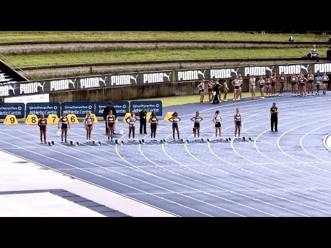 U14 Women 100m Prelims Heat 1 2022 Australian Track & Field Championships
