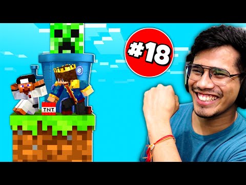 Anshu Bisht - I Made UNLIMITED TNT FACTORY For JACK In Minecraft Oneblock 😱