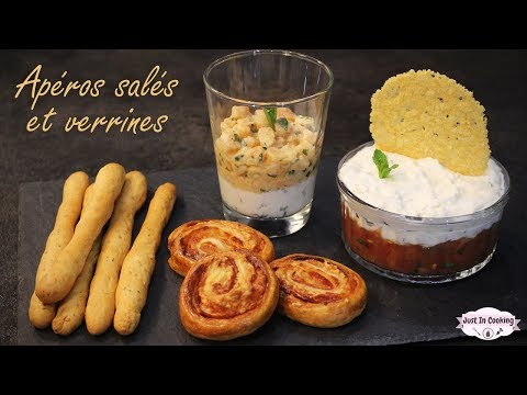 4 Recettes d'Apéritifs et de Verrines !