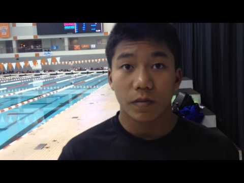 Jordan Windle talks about synchronized diving