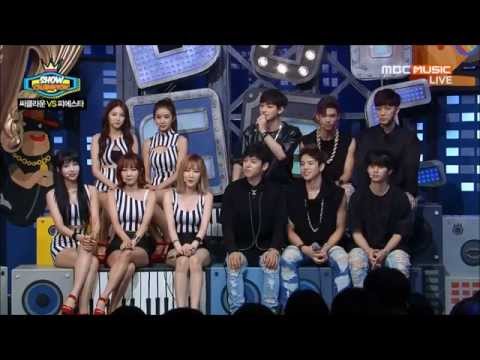 [ENG SUBS] 140709 C-CLOWN & FIESTAR  Show Champion Talk 쇼챔피언 토크
