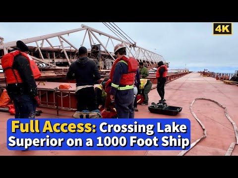 ⚓️ Full Access: Crossing Lake Superior on a 1000 Foot Ship