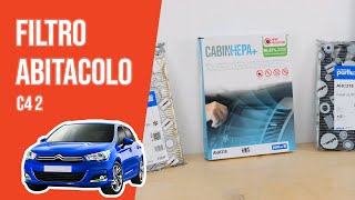 Youtube thumbnail of video "Cambio filtro abitacolo / antipolline C4 2 👃"