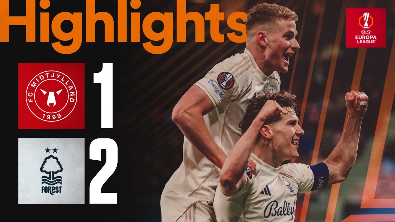 PENALTY SHOOTOUT WIN! 🔥 | FC Midtjylland 1-2 Nottingham Forest | Europa League Highlights 🎬