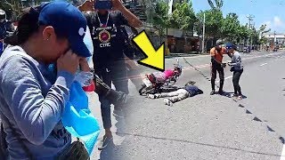 Download lagu Viral Wanita Histeris Lihat Pacar Tergeletak Kecelakaan, Pria Bangun dan Sampaikan Hal Tak Terduga mp3