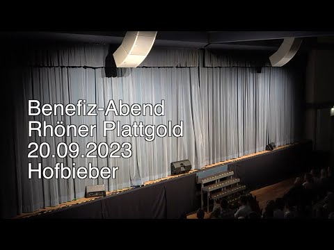 Franz Habersack - Rhöner Plattgold Benefiz Abend - Gemeindezentrum Hofbieber - 20.09.2023
