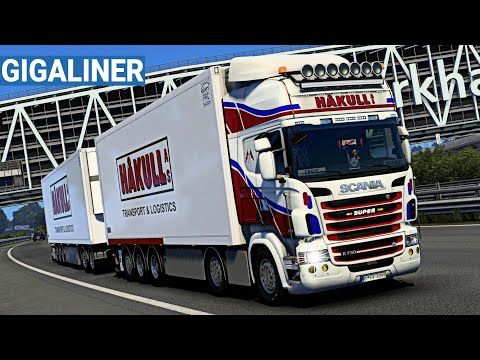 ETS2 GIGALINER ★ Mit Lang-LKW durch Deutschland I Scania R730 [2214] EURO TRUCK SIMULATOR 2