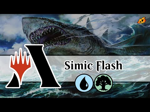 Simic Flash | Sharkbait | Ikoria Lair of Behemoths | MtG Arena | Standard Ranked