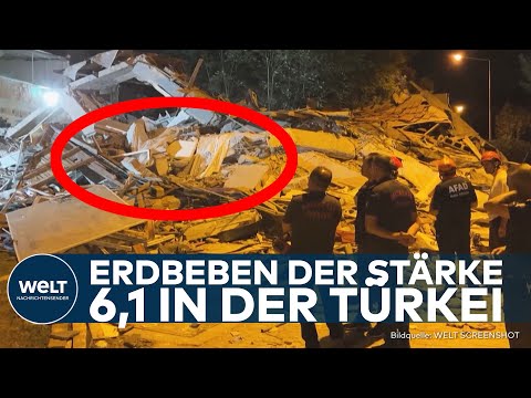 ERDBEBEN IN DER TÜRKEI: Mindestens ein Toter – Beben bis nach Istanbul zu spüren!