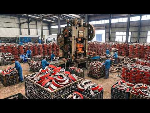 Top 6 Heavy Machine Manufacturing Processes | Massive Factory Production