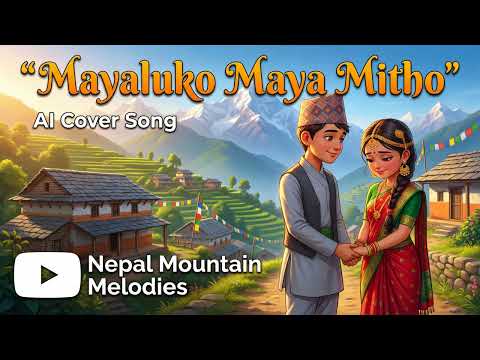 Mayaluko Maya Mitho ❤️ AI Cover | Sweet Nepali Folk Love Song