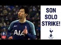 Son Solo Goal from Own Half Puts Spurs 4-0 Up! | Tranmere 0-4 Tottenham | Emirates FA Cup 18/19
