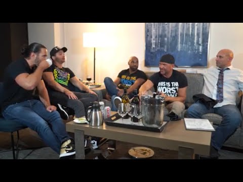 Wrestlers On The Road Ordering Room Service w/SCU