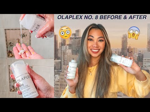 NEW Olaplex No 8 Before & After + Review - Colored Hair