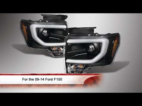 09-14 Ford F150 Projector Headlights