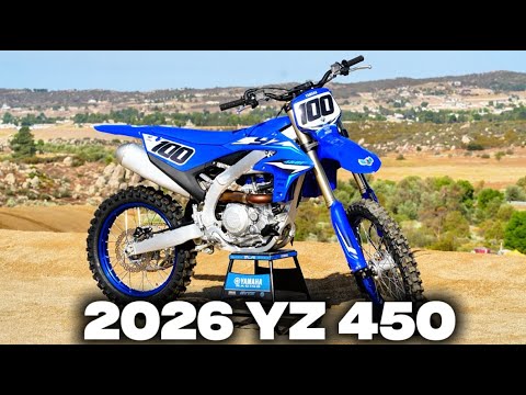 2026 Yamaha YZ450F! Tons of Changes! | WhiskeyThrottleMedia