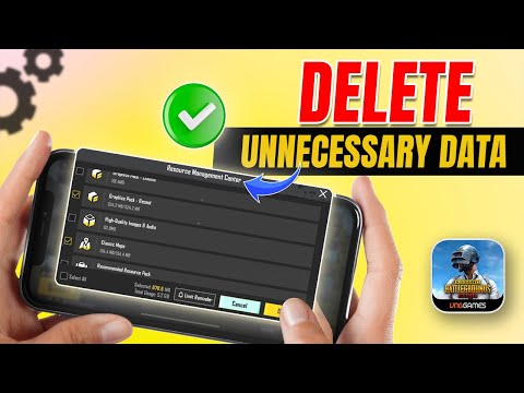How to Delete Unnecessary Data from the PUBG Mobile on iPhone | Delete Unwanted Data from PUBG