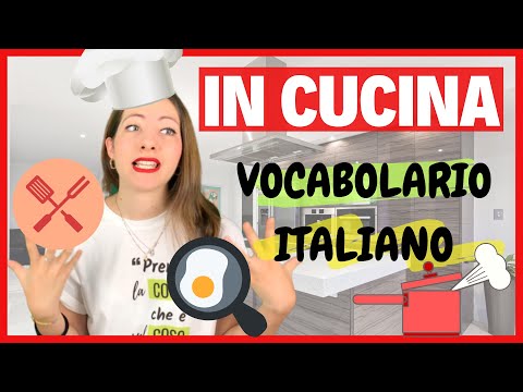Italian KITCHEN Vocabulary: Learn New Italian Words and Speak like a NATIVE Italian Speaker! 👩🏼‍🍳 🍳
