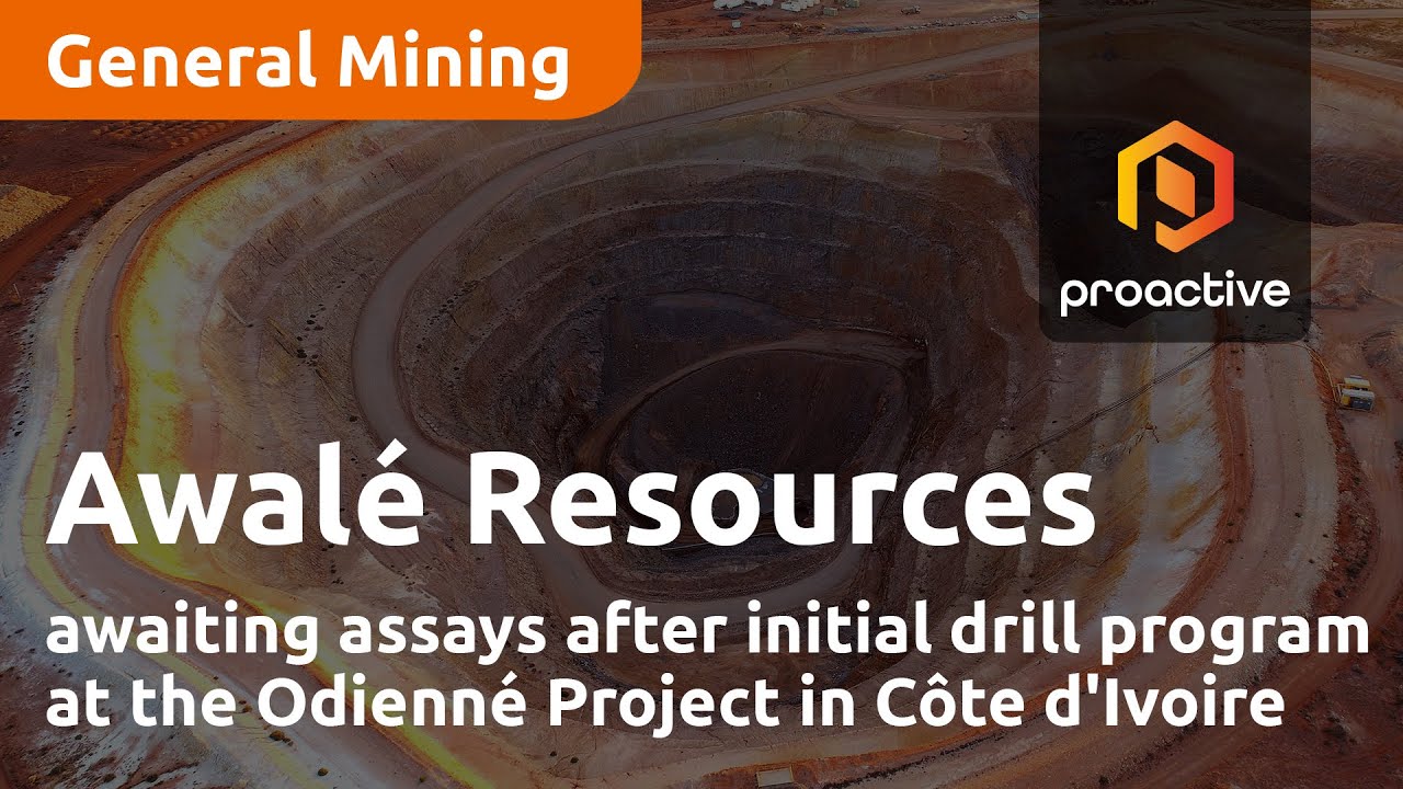 Awalé Resources awaiting assays after initial drill program at the Odienné Project in Côte d'Ivoire