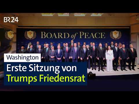 Washington: Erste Sitzung von Trumps Friedensrat | BR24