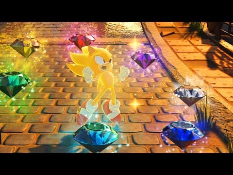 Sonic Forces - Modern Super Sonic Playthrough! (All Stages)