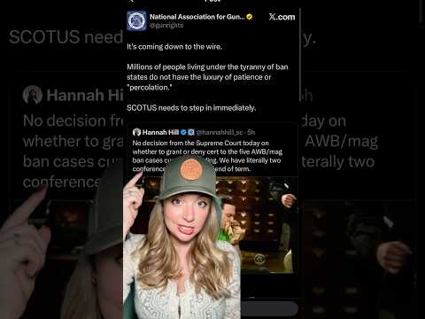 Will SCOTUS FINALLY Take Up One of The AWB Cases?!? #2ndamendment #shortsfeed #shortsvideo #shorts Thumbnail