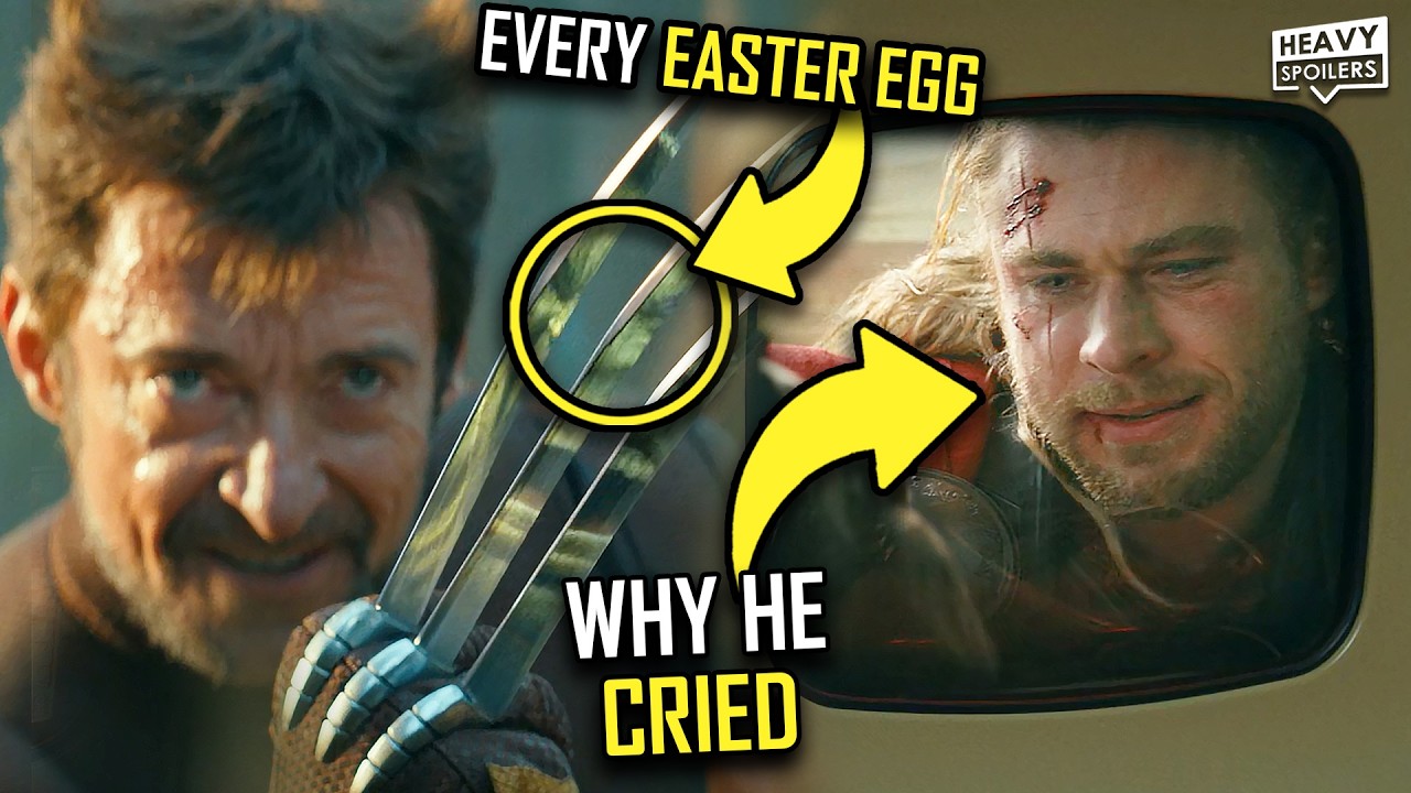 DEADPOOL & WOLVERINE Breakdown | X-men Easter Eggs, MCU Hidden Details, Making Of & Ending Explained