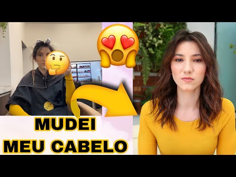TRANSFORMEI MEU CABELO | DE LOIRA PARA MORENA